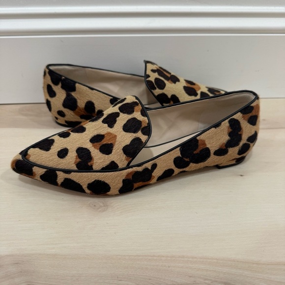 Cole Haan Women's Size 7 Dellora Skimmer Ocelot Hair Calf Animal Print Loafer - Picture 12 of 12
